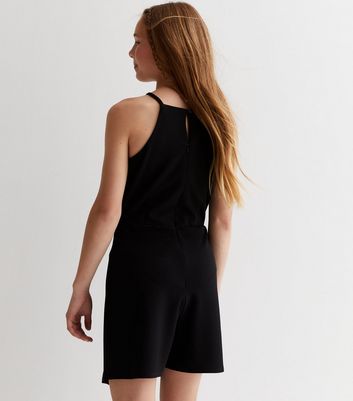 Black 2024 skort playsuit