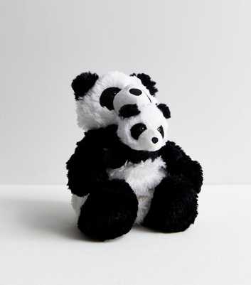 Black Panda Duo Microwavable Hottie