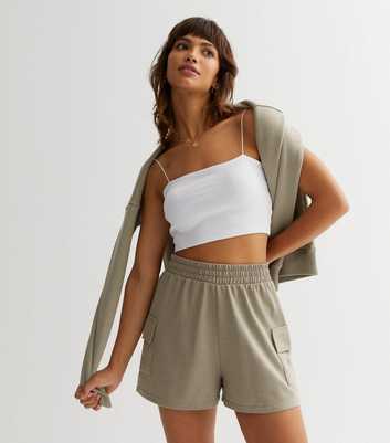 Petite Stone Cargo Shorts