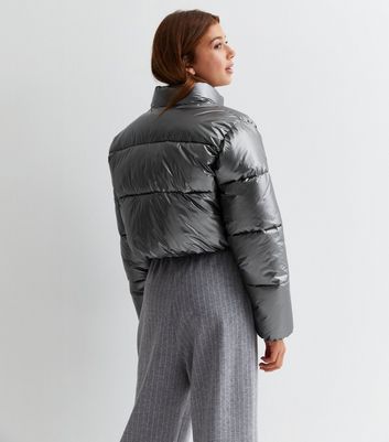 Silver Puffer Jacket – Ashnikko