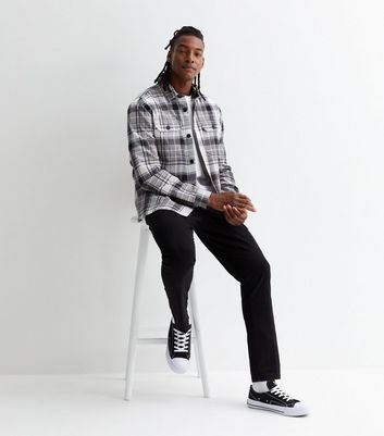 Mens grey checkered outlet vans