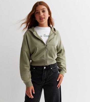 Cropped hoodie deals new look