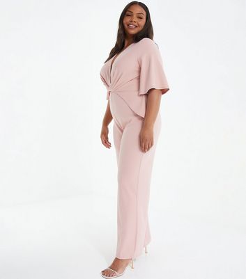 Pink store quiz jumpsuit