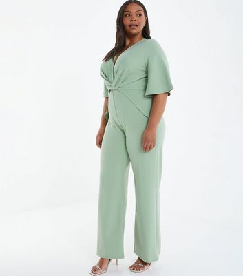 Quiz 2024 green jumpsuit