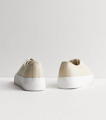 Denim Canvas Flatform Trainer from Refresh