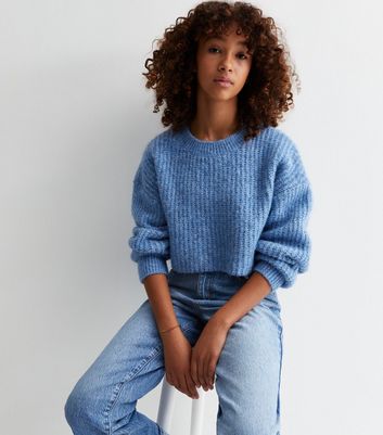 Girls store cropped jumper