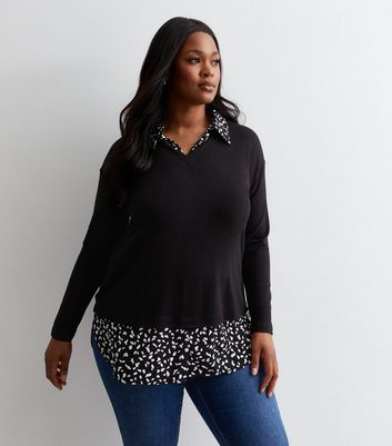 Plus size 2025 jumper shirt