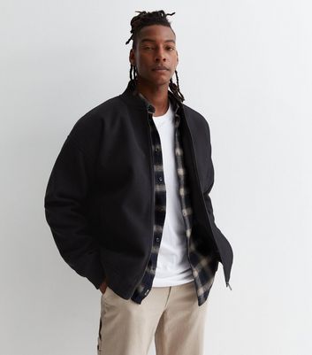 Navy Revere Collar Slim Fit Suit Jacket | New Look