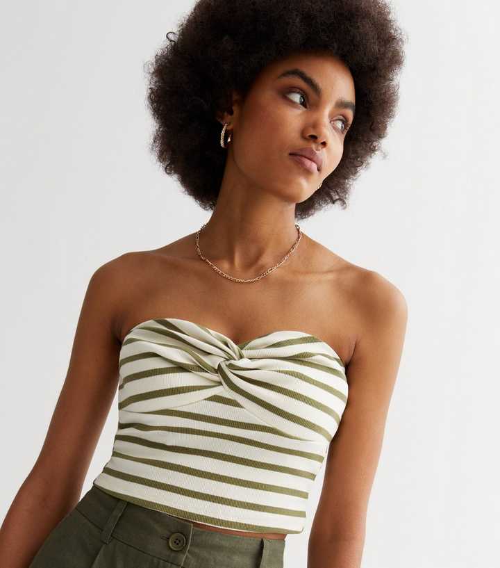 https://media3.newlookassets.com/i/newlook/870026939/womens/clothing/tops/green-stripe-twist-front-bandeau-top.jpg?strip=true&qlt=50&w=720