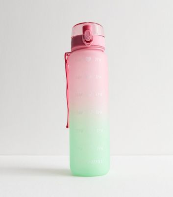 Green Ombre 1L Water Bottle New Look