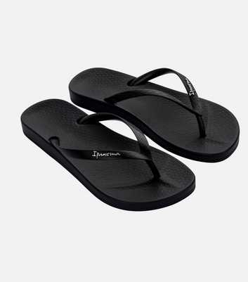 Ipanema Black Anatomic Lolita Flip Flops