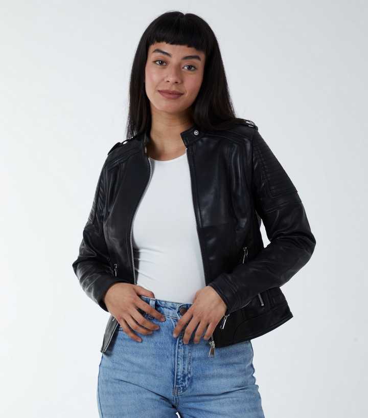 leather jacket size 20