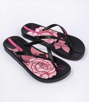 Ipanema floral flip on sale flops