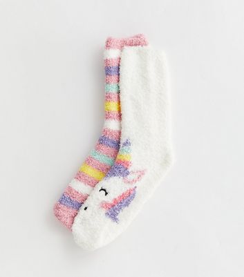 Girls fuzzy 2025 slipper socks