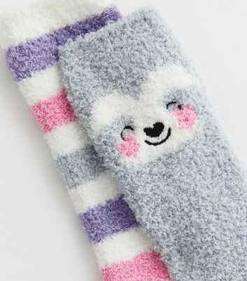 Girls discount fluffy socks