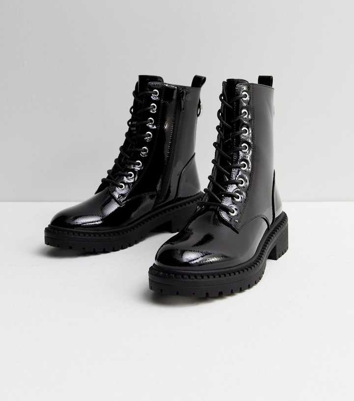 patent boots new look