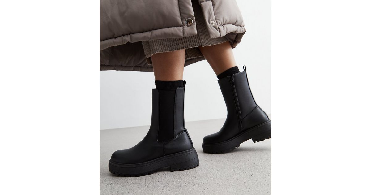 high ankle chelsea boots mens