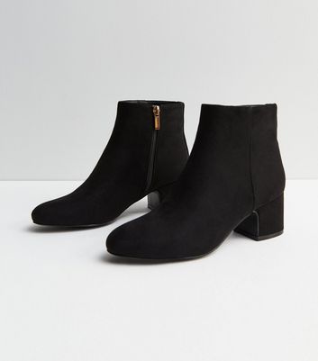 Low heel black sales boots uk