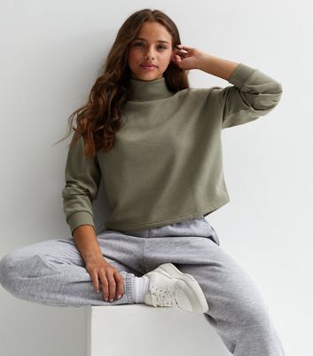 High best sale neck sweatshirt