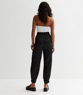 Black dress joggers online