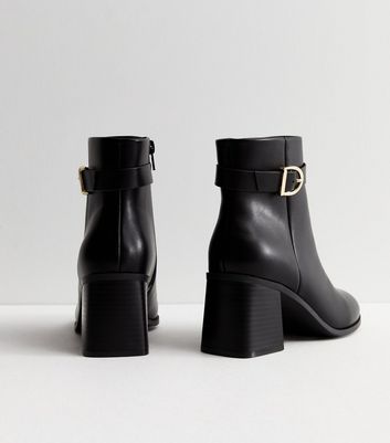 New look buckle boots hotsell