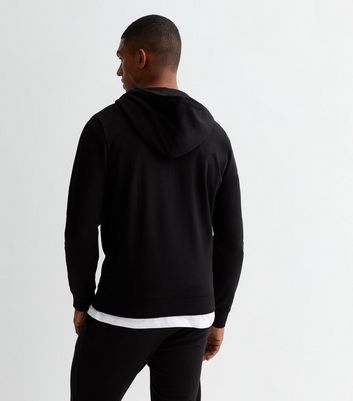 New look mens store black hoodie