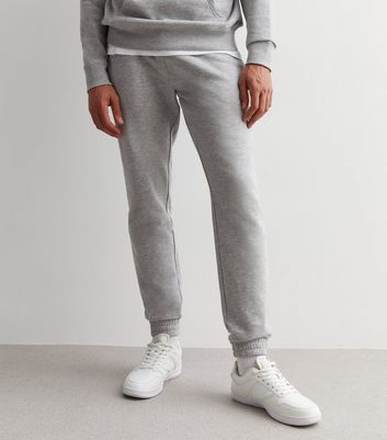 Mens grey cheap marl joggers