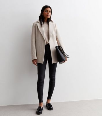 Short cream blazer on sale womens