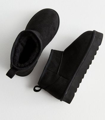 Ugg black ankle boots sales uk