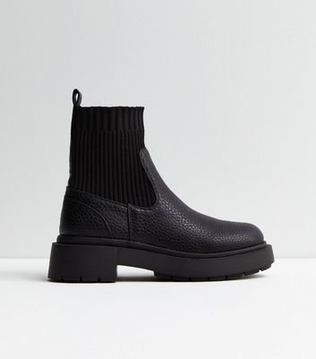 New look grey outlet chelsea boots