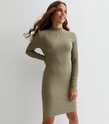 Girls on sale khaki dress