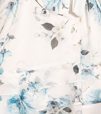 City chic white 2025 floral dress