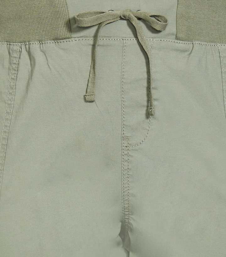 Evans Cotton Cinch Capri Trousers