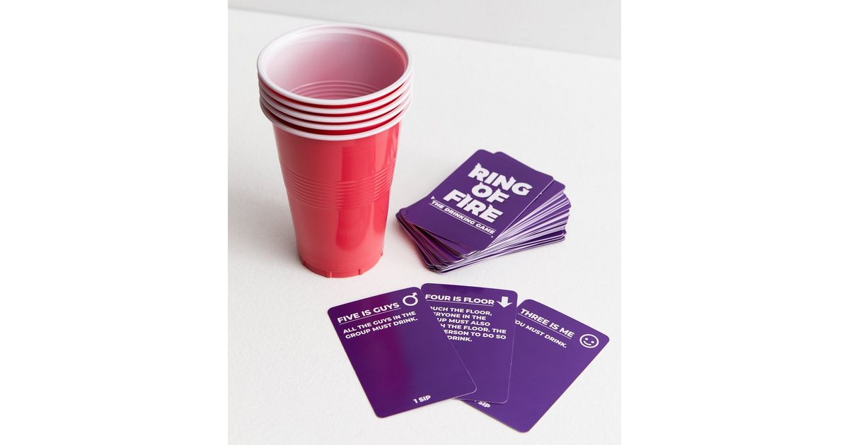 Purple Ring of Fire Card Game New Look