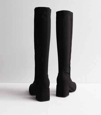 Calf length boots new cheap look