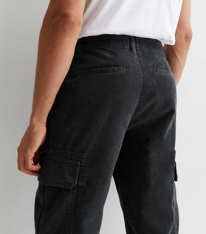 Slim Fit Cargo trousers, Dark Grey
