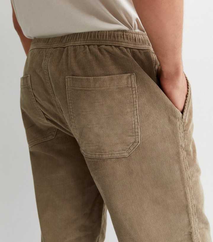 Loose Corduroy Pant Relaxed Fit  Brown pants men, Corduroy pants mens, Corduroy  pants men