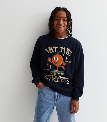 Boys 2024 navy sweatshirt