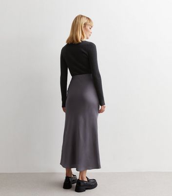 Long grey dress clearance skirt