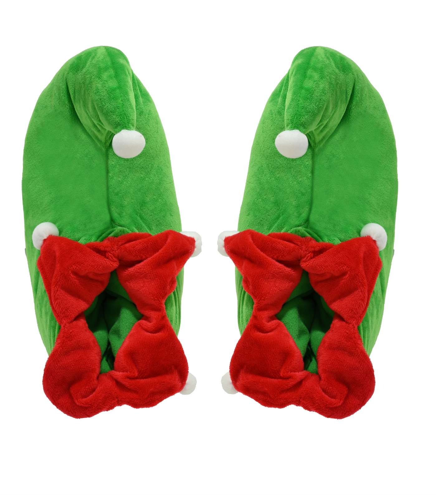 Loungeable Green Elf Boot Slippers Image 5