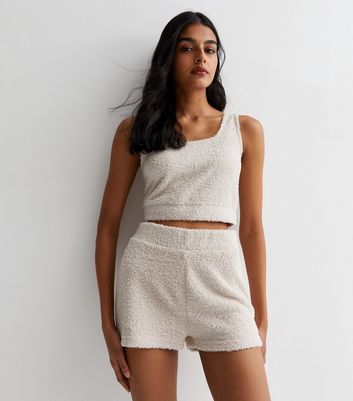 Teddy shorts lounge discount set