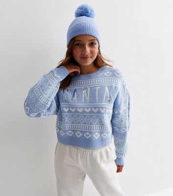 Girls christmas jumper on sale sale