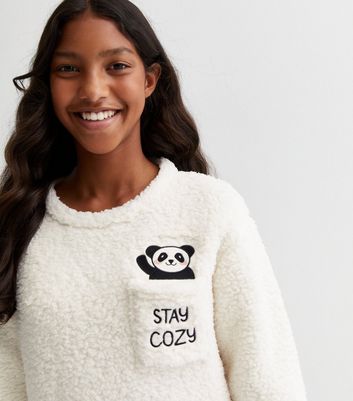 Girls cosy online pyjamas