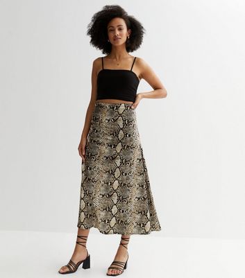 Leopard print skirt outlet tall