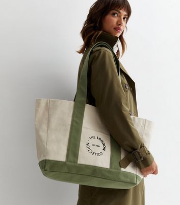 Large monogrammed sale tote bags