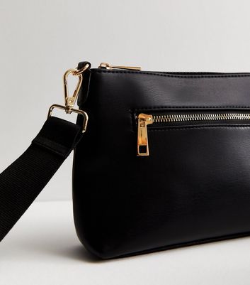 New look black on sale cross body bag