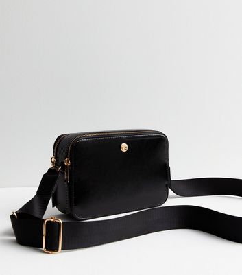 New look black deals cross body bag