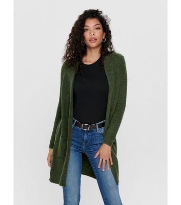 New look 2024 khaki cardigan