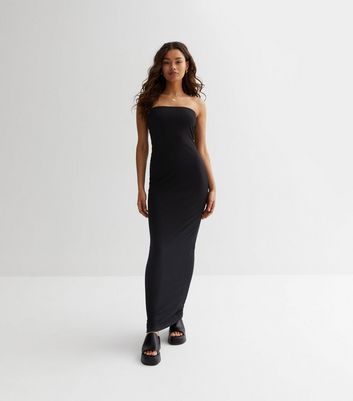 Petite tube 2024 maxi dress