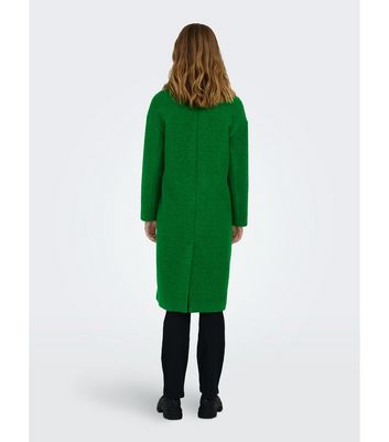 Double breasted outlet green coat